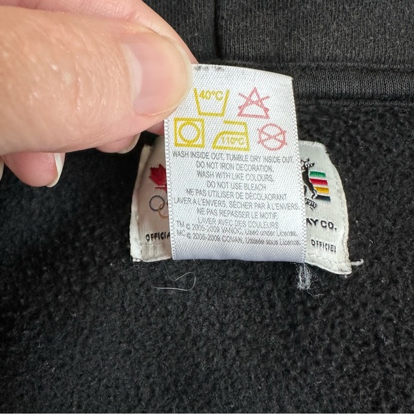 Hudson’s Bay Co. Women’s Hoodie Canadian Olympic Sweatshirt M - Picture 9 of 10